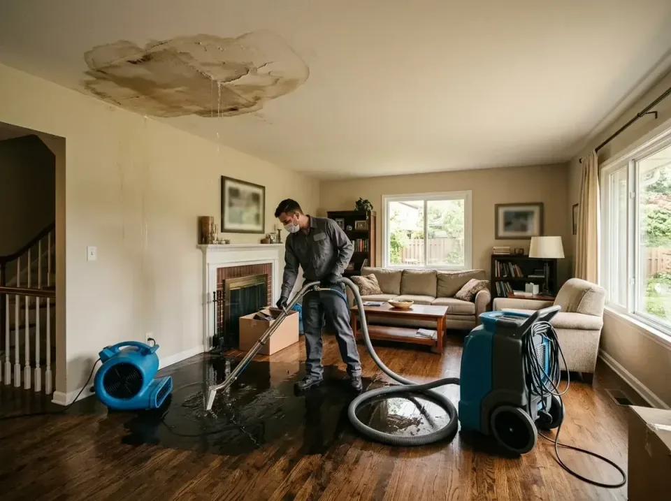 attic-pipe-burst-ceiling-drip-008 — frequently asked questions, Water Damage Restoration & Carpet Care in Cayuga Heights, NY